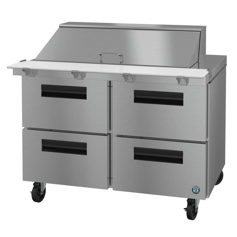 Hoshizaki SR48B-18MD4 48" Steelheart Mega Top Sandwich/Salad Prep Table w/ Refrigerated Base, 115v