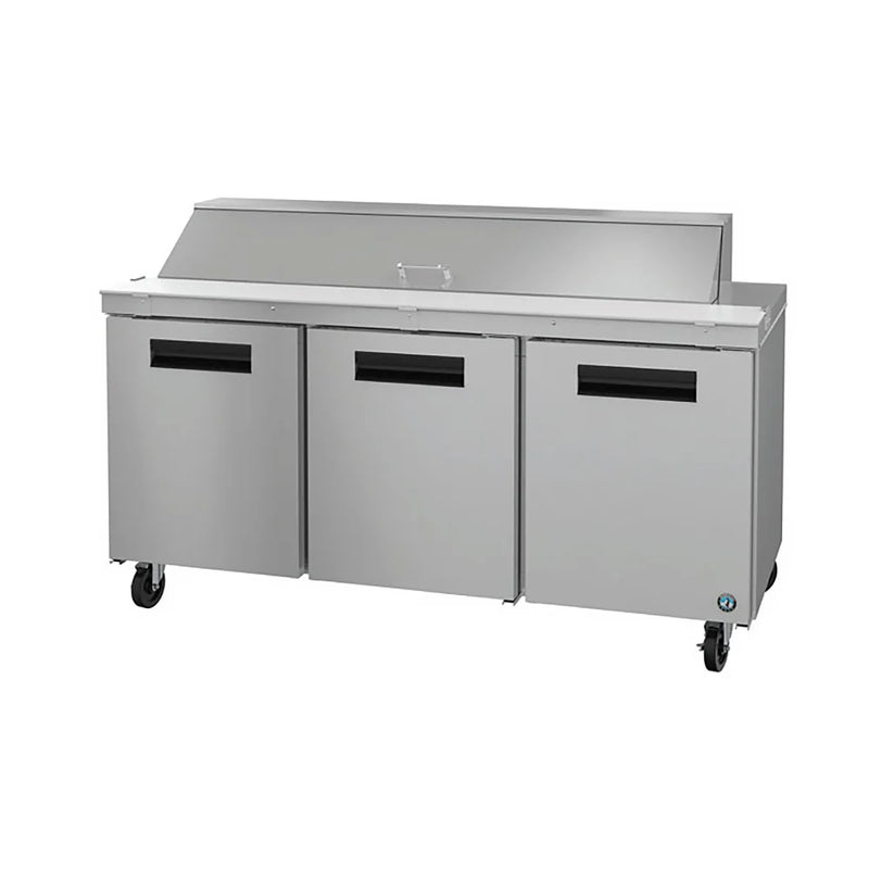 Hoshizaki SR72B-18 72" Steelheart Sandwich/Salad Prep Table w/ Refrigerated Base, 115v