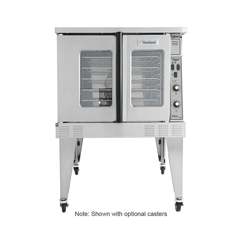 Master Single Full Size Natural Gas Convection Oven - 60,000 BTU