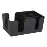 BC-6 - Condiment Caddy 6 Compartment, Plastic