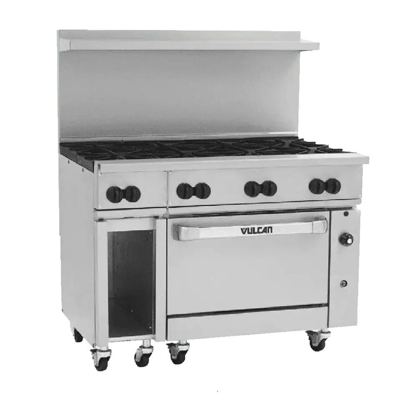 Vulcan 48C-8B, 48-Inch Gas Restaurant Range