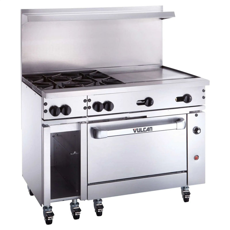 Vulcan 48S-2B36G, 48-Inch Gas Restaurant Range