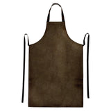 BAW-2740BN - Dishwashing Apron, 25-1/2W x 40L, Heavyweight, Vinyl, Brown
