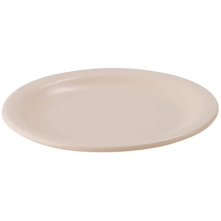 MMPR-6 - Melamine 6" Round Plates - Tan