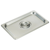 SPSCQ - 18/8 Stainless Steel Steam Pan Cover, Solid - Quarter (1/4)