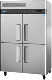M3R474 47 cu.ft M3 Series Refrigerator with 4 Solid Half Doors Digital Temperature Control System Hot Gas Condensate System Efficient Refrigeration System and Stainless Steel Cabinet Construction