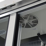 True T-43F-HC 47" Two Section Reach In Freezer, (2) Solid Doors, 115v