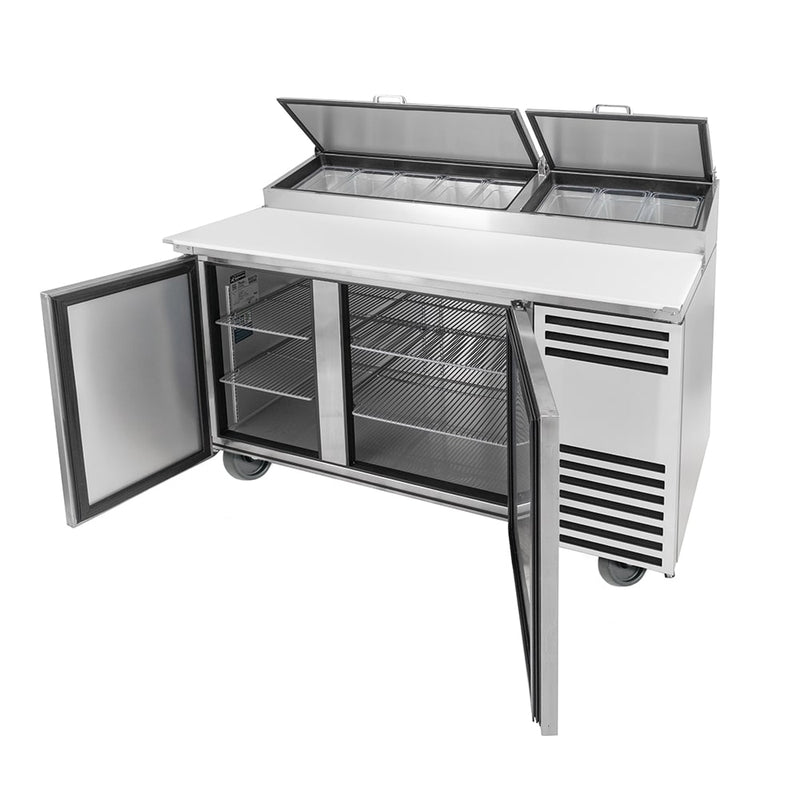 Beverage Air SPE48HC-12 48" Sandwich/Salad Prep Table w/ Refrigerated Base, 115v