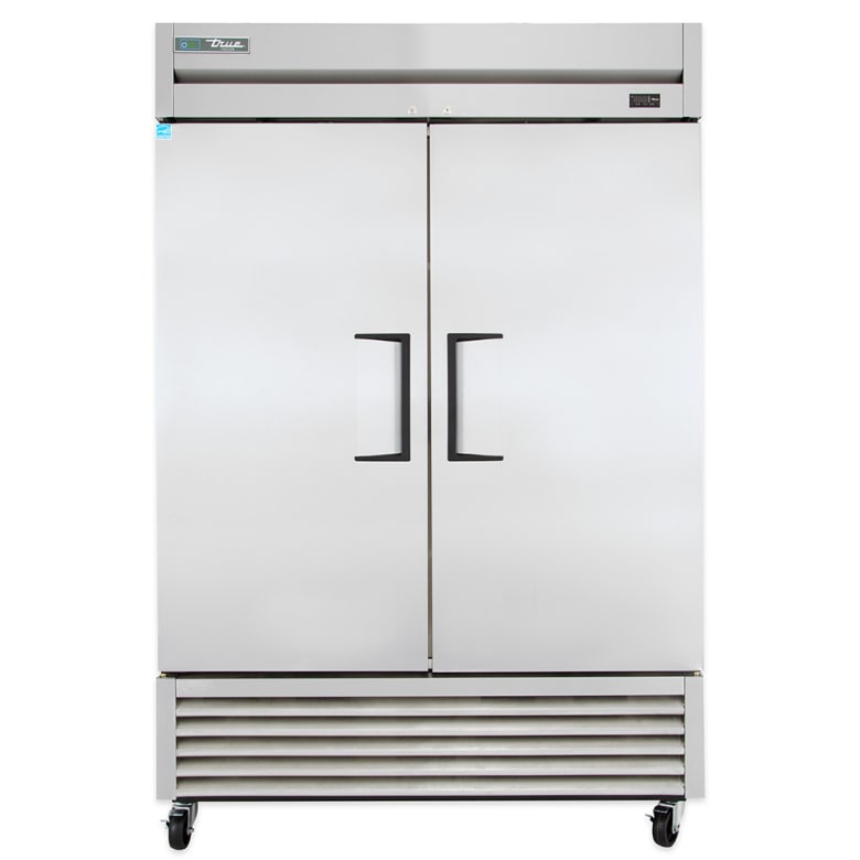 True TS-49F-HC 54" Two Section Reach In Freezer, (2) Solid Doors, 115v