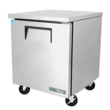 True TUC-27-HC 27" W Undercounter Refrigerator w/ (1) Section & (1) Right Hinge Door, 115v