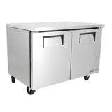 True TUC-48-HC 48" W Undercounter Refrigerator w/ (2) Sections & (2) Doors, 115v