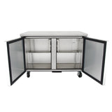True TUC-48-HC 48" W Undercounter Refrigerator w/ (2) Sections & (2) Doors, 115v