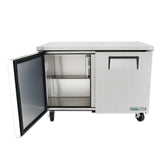 True TUC-48-HC 48" W Undercounter Refrigerator w/ (2) Sections & (2) Doors, 115v