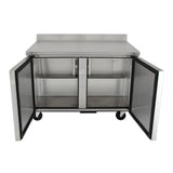 True TWT-48-HC 48" Worktop Refrigerator w/ (2) Sections, 115v