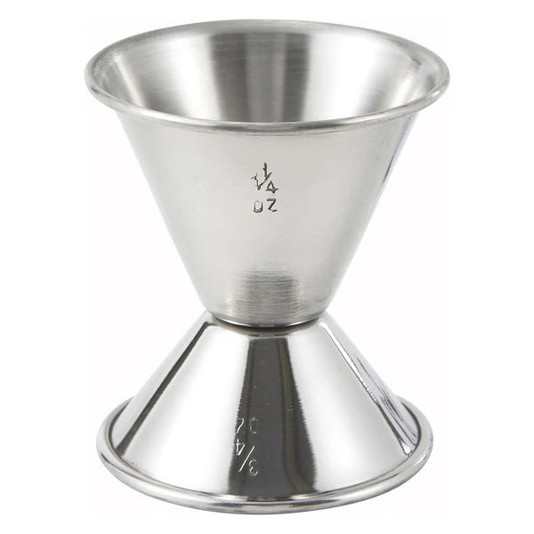 J-2 - Jigger, Stainless Steel - 3/4 x 1-1/4 oz