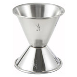 J-2 - Jigger, Stainless Steel - 3/4 x 1-1/4 oz