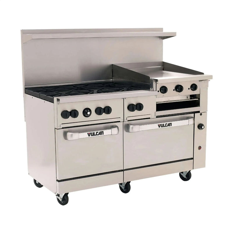 Vulcan 60SC-6B24GT, 60-Inch Gas Restaurant Range