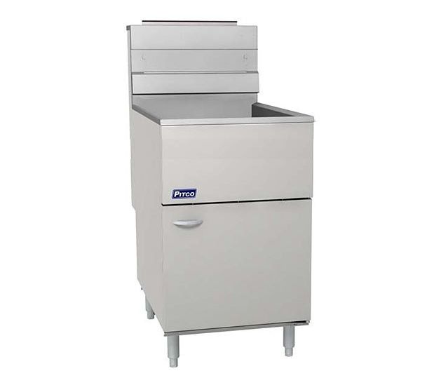 Pitco 65C, 2-Basket Floor Gas Fryer, NSF, CSA