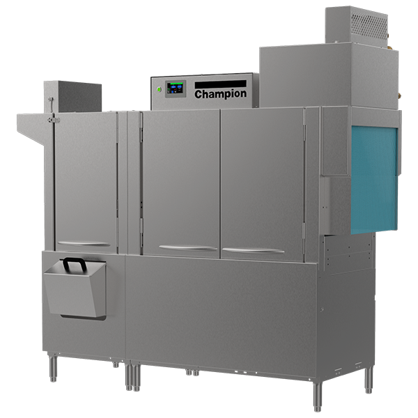 66 PRO-HR High-Temperature Rack Conveyor Dishwashing Machines with Progressive Drive System and HMI Prodigy Controller.