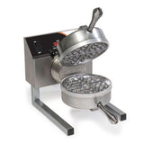 Nemco 7020A-S208, 10-inch SilverStone Non-Stick Belgian Waffle Maker with Removable Grids, 208V