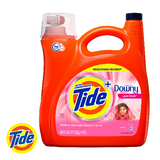 Laundry Detergent - Liquid - April Fresh With Downy - 110 Loads - 150 oz Bottle (1)