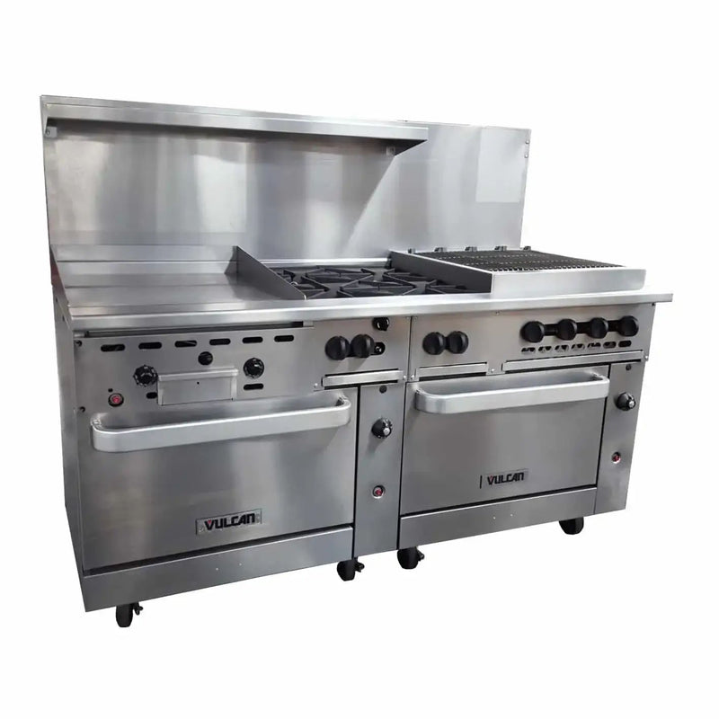 Vulcan 72CC-24G4B24CB72-Inch Gas Restaurant Range