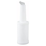 PPB-2W - Liquor/Juice Pour Bottle - 2 Quart, White