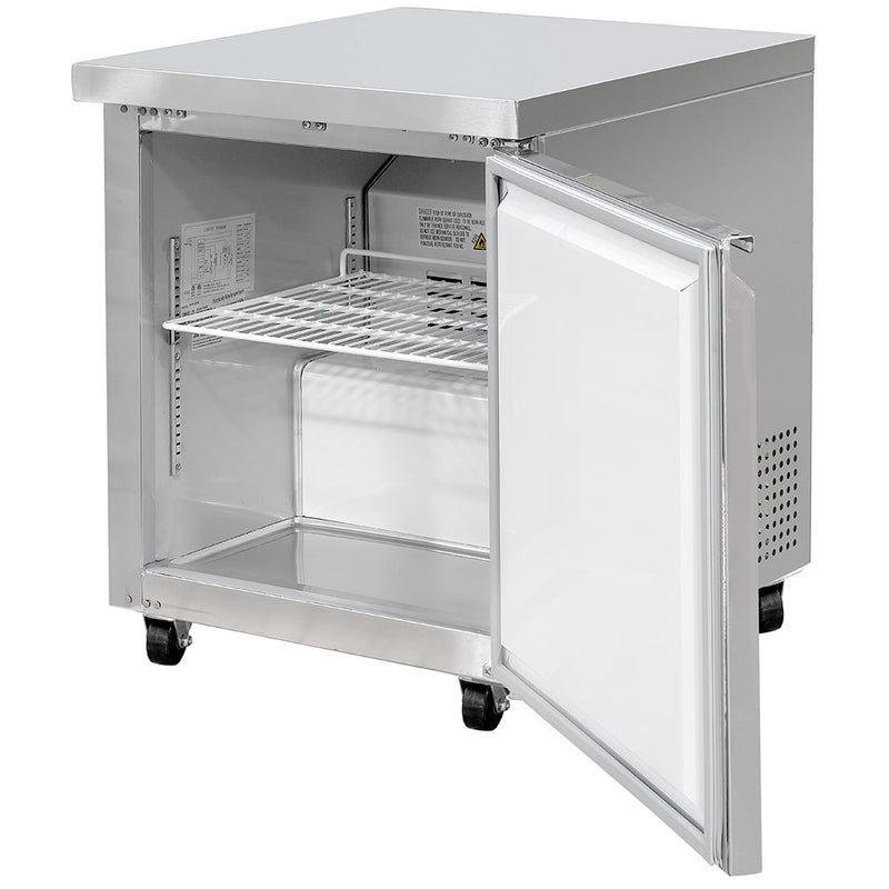 MoTak MUF-28 27" W Undercounter Freezer w/ (1) Section & (1) Door, 115v