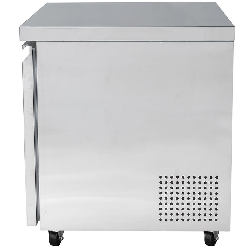 MoTak MUF-28 27" W Undercounter Freezer w/ (1) Section & (1) Door, 115v