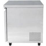 MoTak MUF-28 27" W Undercounter Freezer w/ (1) Section & (1) Door, 115v