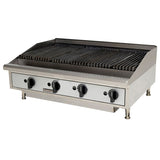 Toastmaster TMLC48 48" Gas Charbroiler w/ Reversible Grates, Lava Rock