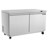 Maxx Cold MXSF48UHC 48-Inch Wide Undercounter Freezer, Double Door