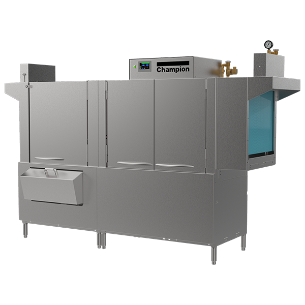 90 PRO-HD 54" Single Tank + 36" Heavy Duty Prewash High-Temperature Rack Conveyor Dishwashing Machine