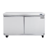 Maxx Cold MXSF60UHC 60-Inch Wide Undercounter Freezer, Double Door