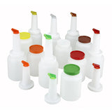 PPB-2O - Liquor/Juice Pour Bottle - 2 Quart, Orange