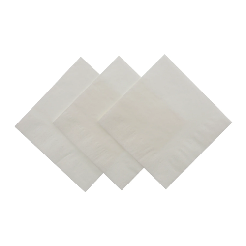 Beverage Napkin - 1 Ply - White (4000)