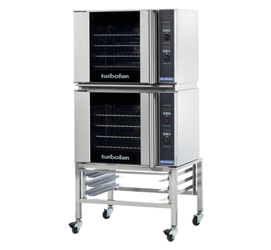 Turbofan E31D4/2 - Half Size Sheet Pan Digital Electric Convection Ovens Double Stacked