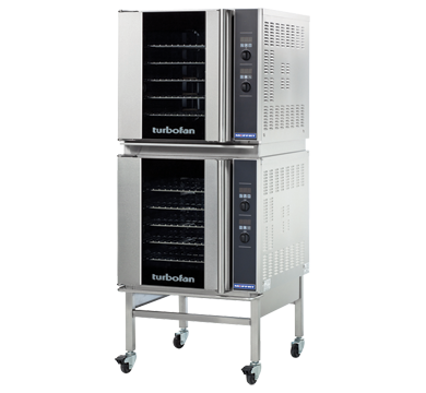 Turbofan E32D5/2 - Full Size Sheet Pan Digital Electric Convection Oven Double Stacked