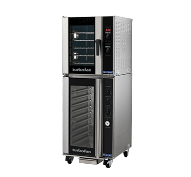 Turbofan E33D5/P10M - Half Size Sheet Pan Manual Electric Proofer And Holding Cabinet on a Half Size Digital Electric Convection Oven