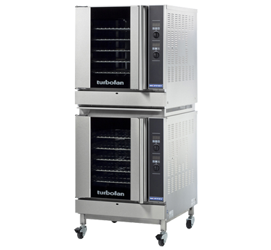 Turbofan G32D5/2C - Full Size Sheet Pan Digital / Gas Convection Double Stacked Ovens