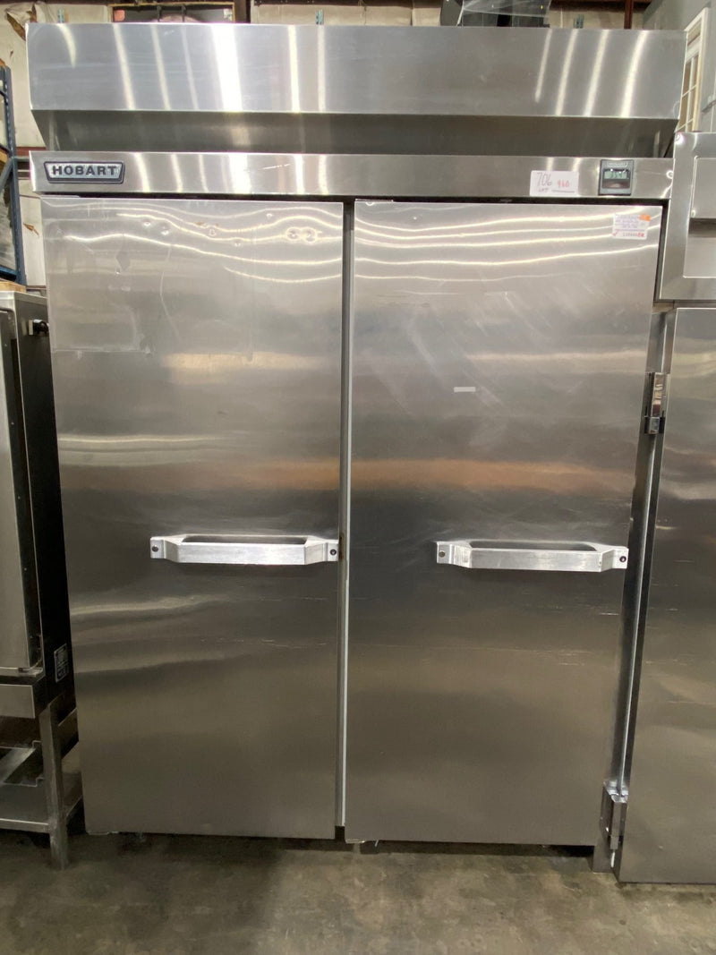 HOBART Q2 2 DOOR COOLER MEDIUM TEMP PASS THROUGH RFRIGERATOR