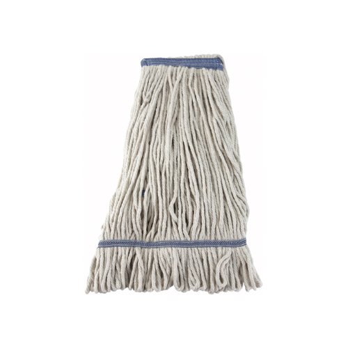 Mop Head - Wet Mop - Loop End - White Yarn - 32 oz (1)
