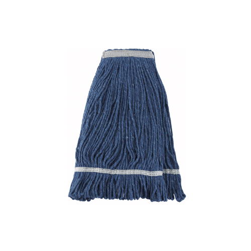 Mop Head - Wet Mop - Loop End - Blue Yarn - 24 oz (1)