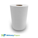 Roll Towel - White - 8 in x 350 ft Roll (6)