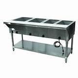 Advance Tabco HF-4E-120 Electric Hot Food Steam Table with (4) 12