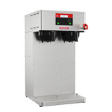 Twin, digitally controlled brewer brews into a 64-ounce Gravity Pot.