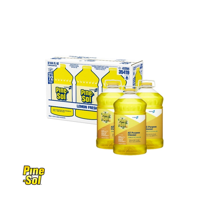 Multi Surface Cleaner - Lemon Fresh - 144 oz Bottle (3)