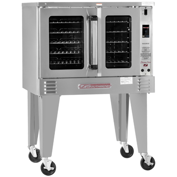 Platinum Single Convection Oven, Gas 90,000 BTU’S, Standard Depth, Touch Controls, Dependent Doors – Natural Gas, 90000 BTU