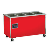 Vollrath 37050 Signature Server Hot Food Base, Stainless Steel, 5-Well (w/ Touch-Temp Panel) - 74