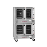 Platinum Double Convection Oven, Gas 90,000 BTU’S Each, Standard Depth, Standard Controls, Dependent Doors – Liquid Propane, 180000 BTU